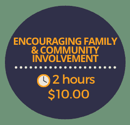 encouraging family and community involvement