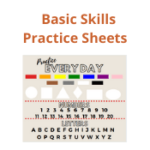 Basic Skills Practice Sheets
