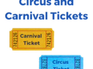 CircusCarnival Tickets CircusCarnival Tickets