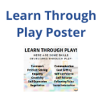 Learn Through Play Poster