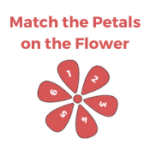 Match the petals on the flower