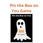 Pin the Boo on You Game