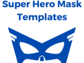 Super Hero Mask Templates Super Hero Mask Templates