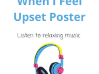When I Feel Upset Poster